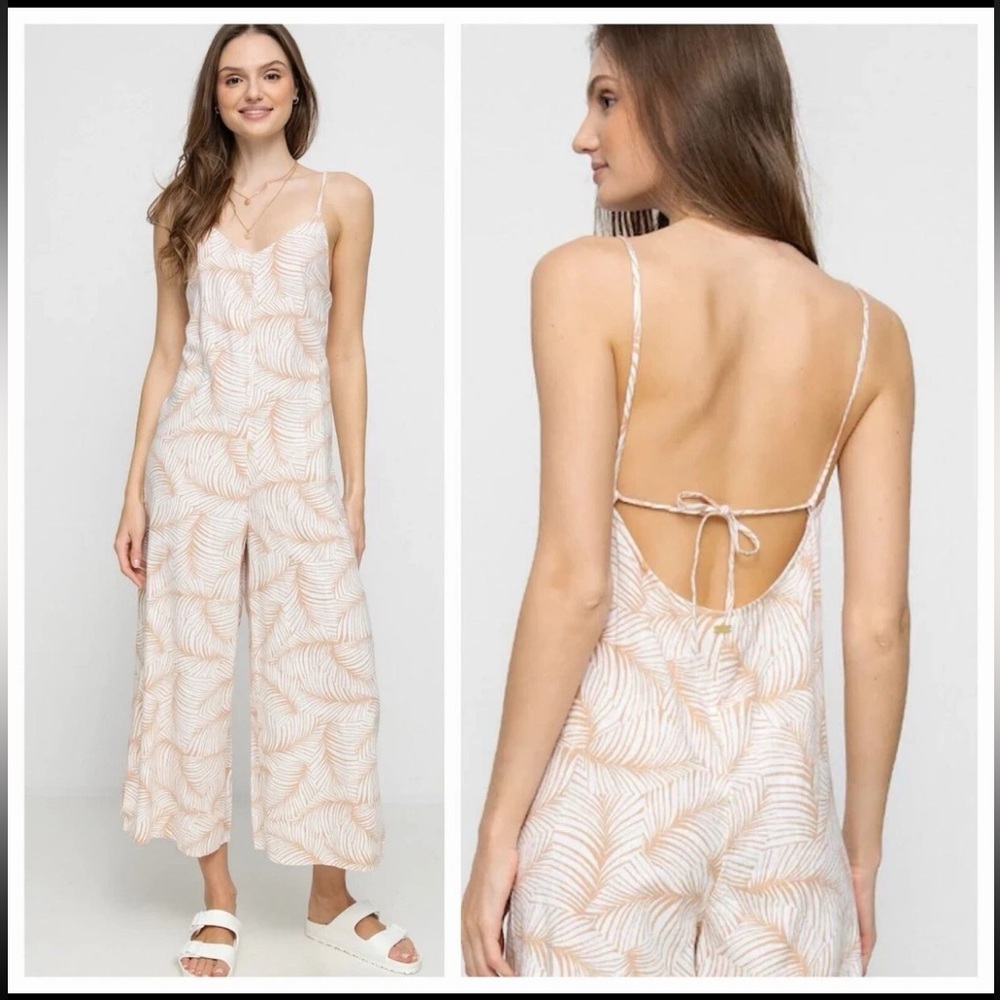 Roxy Close To You Wide-Leg Jumpsuit